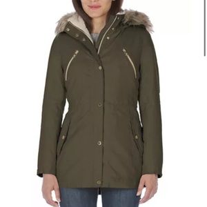 Nautica green parka